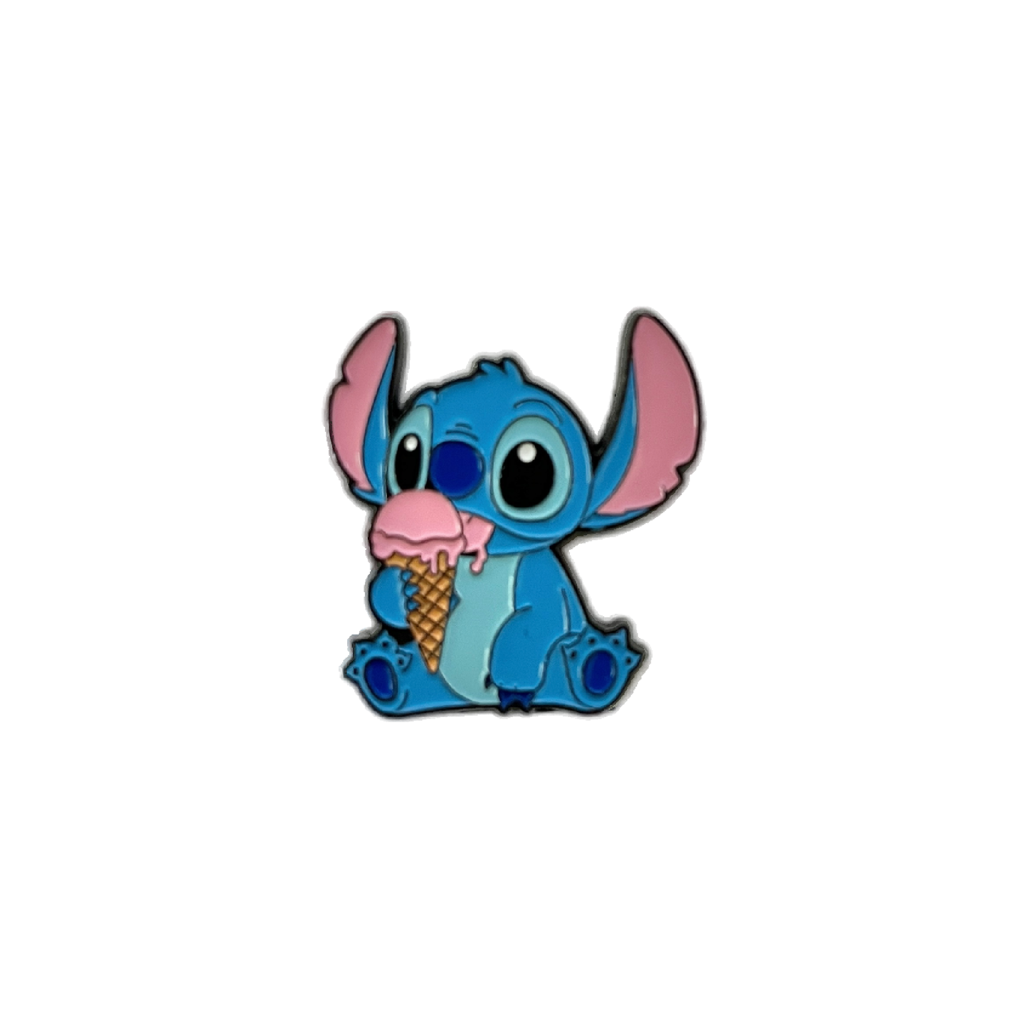 Stitch Ice Cream Metal Sticker