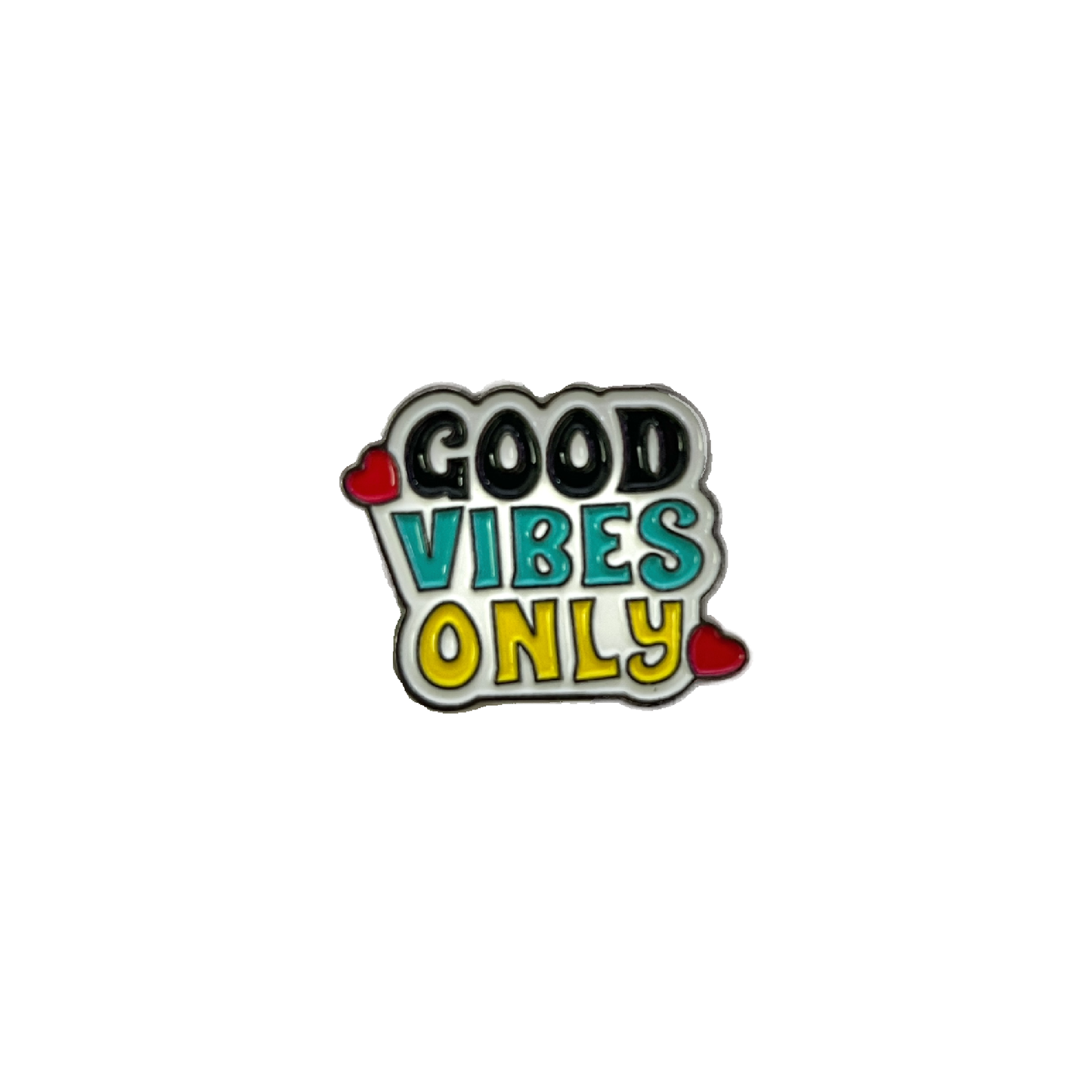 Good Vibes Only Metal Sticker