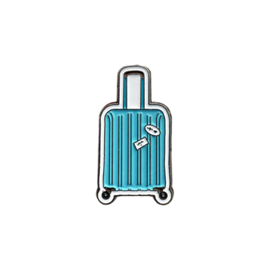 Suitcase Metal Sticker