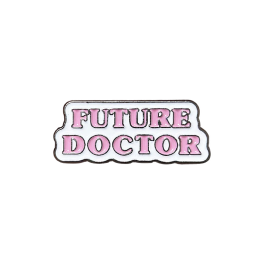 Future Doctor Metal Sticker