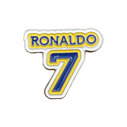 Ronaldo 7 Metal Sticker