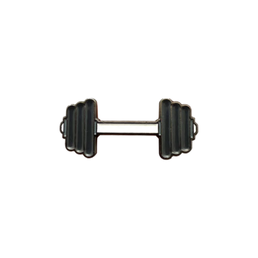 Dumbbell Metal Sticker