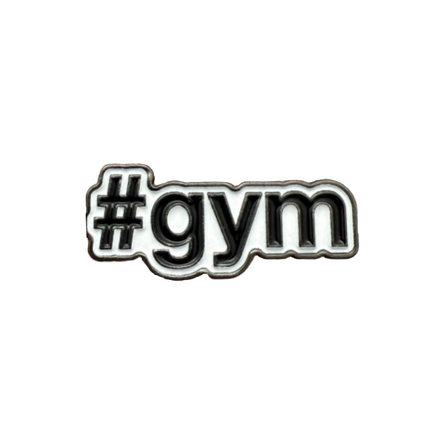 #gym Metal Sticker