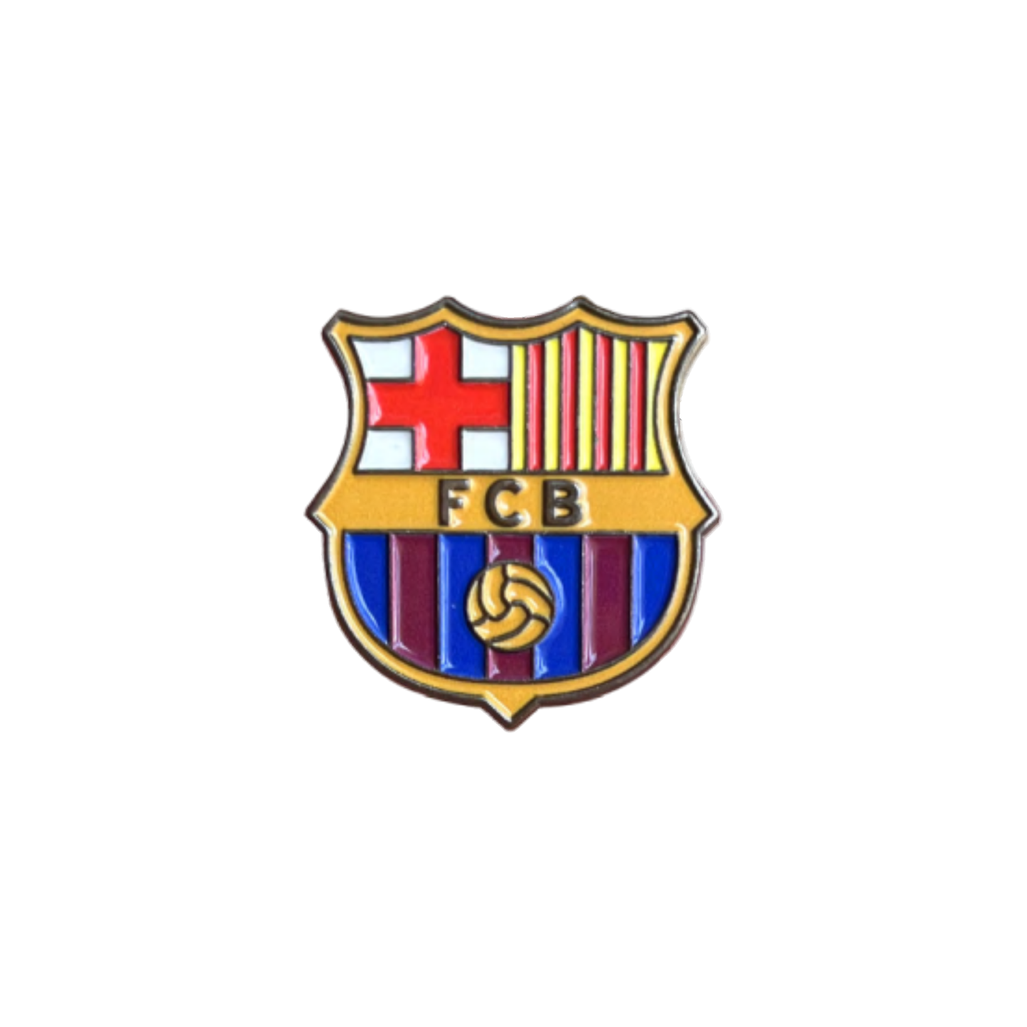 Barcelona Metal Sticker