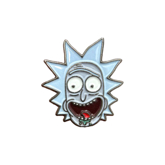 Rick Face Metal Sticker